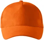 5-panelová kšiltovka, oranžová