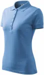 Dámská elegantní polokošile, nebeská modrá