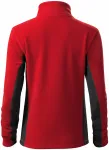 Dámská fleecová bunda kontrastní, červená