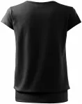 Dámské trendové tričko, černá