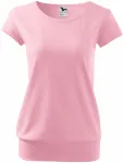 Dámské trendové tričko, růžová