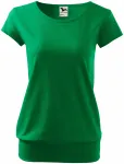 Dámské trendové tričko, trávově zelená