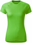 Dámské triko na sport, jablkově zelená