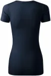 Dámské triko s ozdobným prošitím, ombre blue