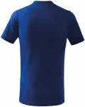 Dětské tričko jednoduché, kráľovská modrá