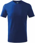 Dětské tričko jednoduché, kráľovská modrá
