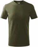 Dětské tričko jednoduché, military