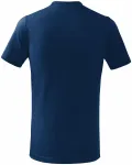 Dětské tričko jednoduché, půlnoční modrá
