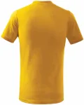 Dětské tričko klasické, žlutá