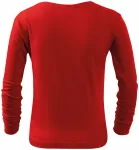 Dětské tričko s dlouhým rukávem, červená