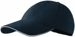 Kontrastní kšiltovka, tmavomodrá