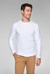 Přiléhavé pánské tričko s dlouhým rukávem