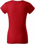 Odolné dámské tričko tlustší, červená