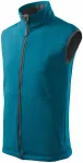 Pánská vesta, tmavý tyrkys