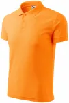 Pánská volná polokošile, mandarinková oranžová