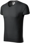 Pánské přiléhavé tričko, ebony gray