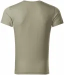 Pánské přiléhavé tričko, svetlá khaki