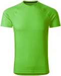Pánské sportovní tričko, jablkově zelená