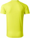 Pánské sportovní tričko, neonová žlutá