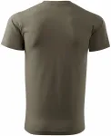Pánské triko jednoduché, army