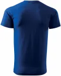 Pánské triko jednoduché, kráľovská modrá