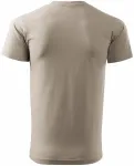 Pánské triko jednoduché, ledová sivá
