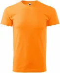 Pánské triko jednoduché, mandarinková oranžová