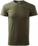 Pánské triko jednoduché, military