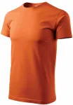 Pánské triko jednoduché, oranžová