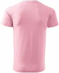 Pánské triko jednoduché, růžová