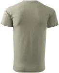 Pánské triko jednoduché, svetlá khaki