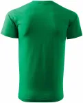 Pánské triko jednoduché, trávově zelená
