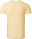 Pánské triko ozdobené, vanilková