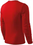 Pánské triko s dlouhým rukávem, červená