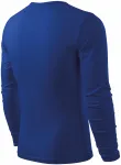 Pánské triko s dlouhým rukávem, kráľovská modrá