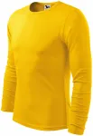 Pánské triko s dlouhým rukávem, žlutá