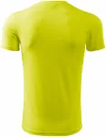 Sportovní tričko pro děti, neonová žlutá