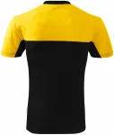 Tričko dvoubarevné, žlutá