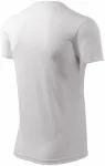 Tričko s asymetrickým průkrčníkem, bílá