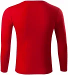 Tričko s dlouhým rukávem,  lehčí, červená