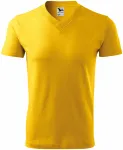 Tričko s krátkým rukávem, středně hrubé, žlutá