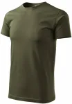 Tričko vyšší gramáže unisex, military