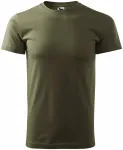 Tričko vyšší gramáže unisex, military